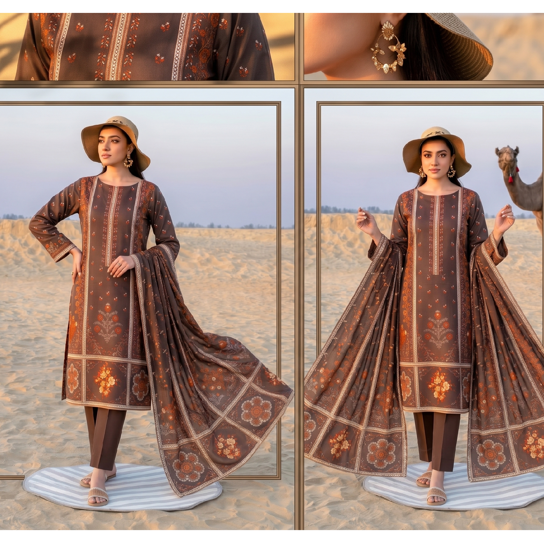 3pc premium lawn collection