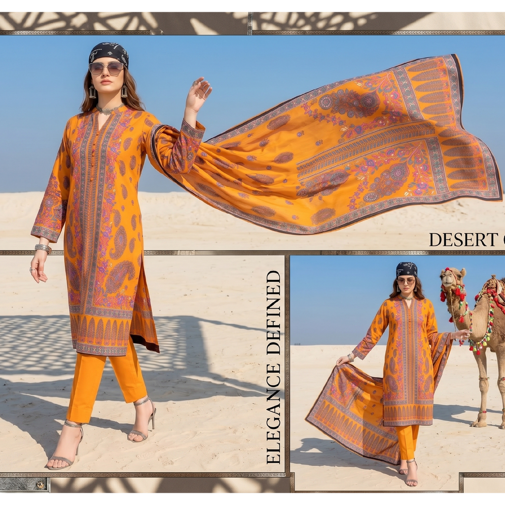 3pc premium lawn collection