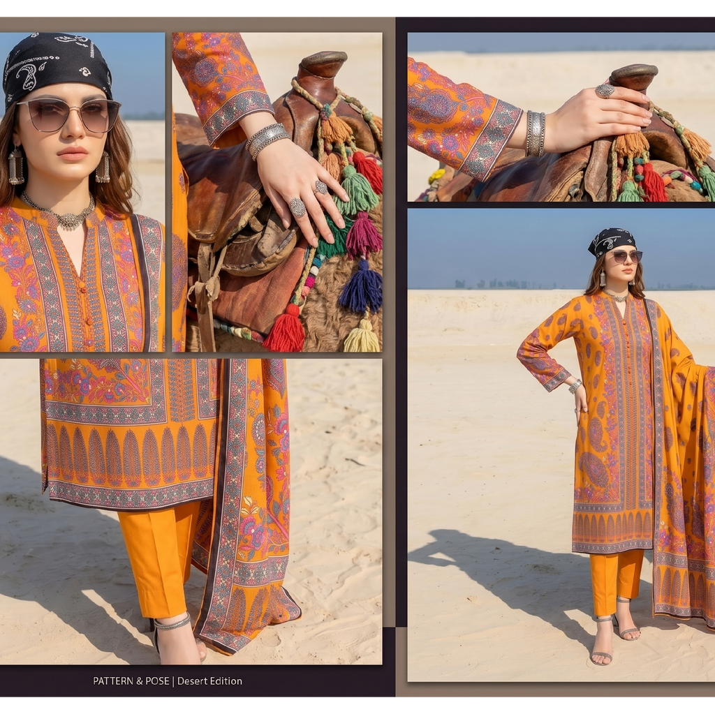 3pc premium lawn collection