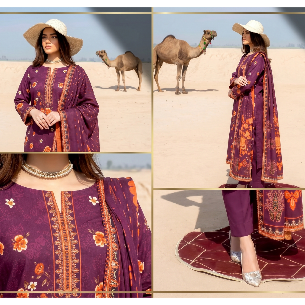 3PC Premium Lawn Collection