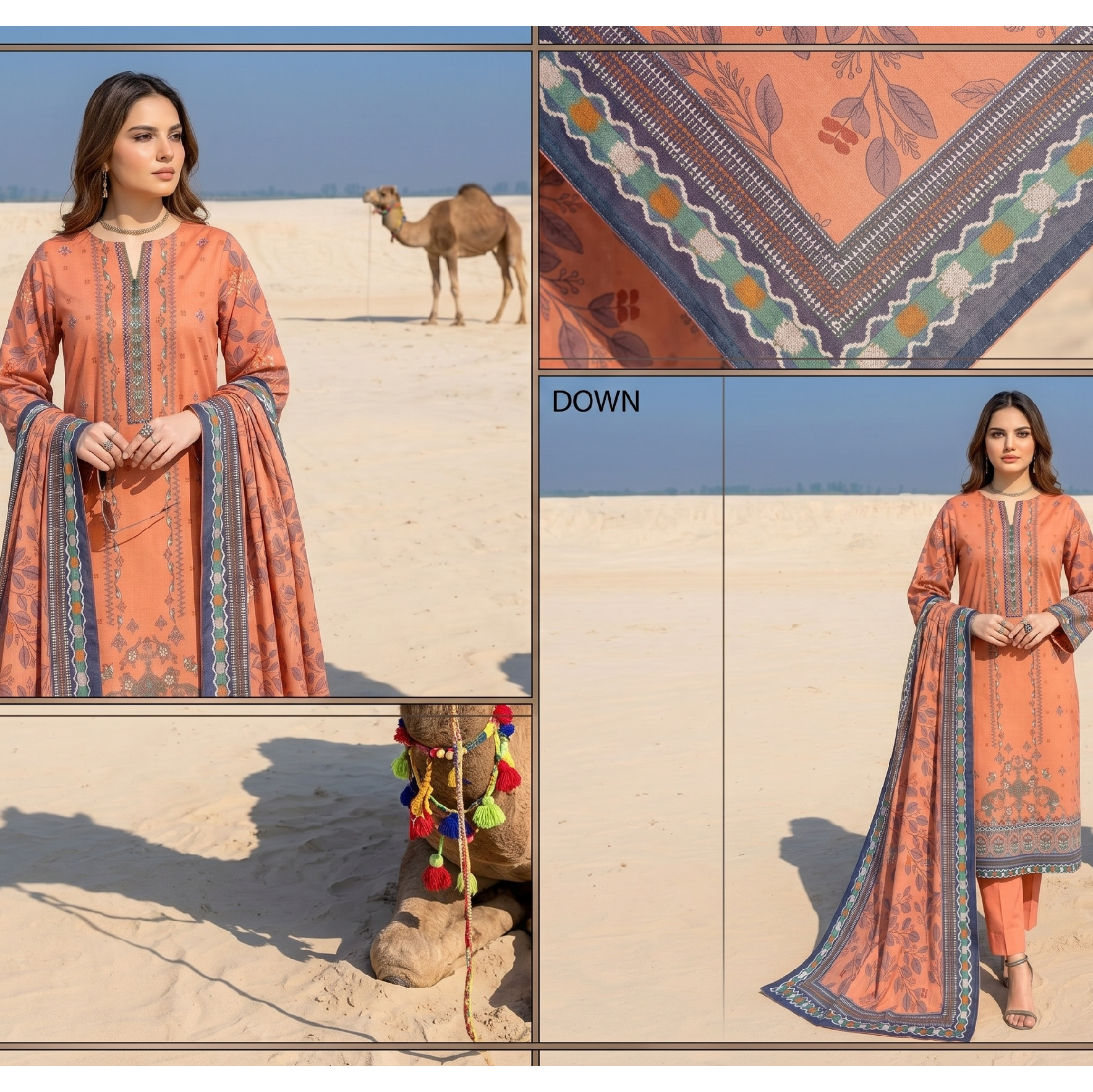 3pc premium lawn collection