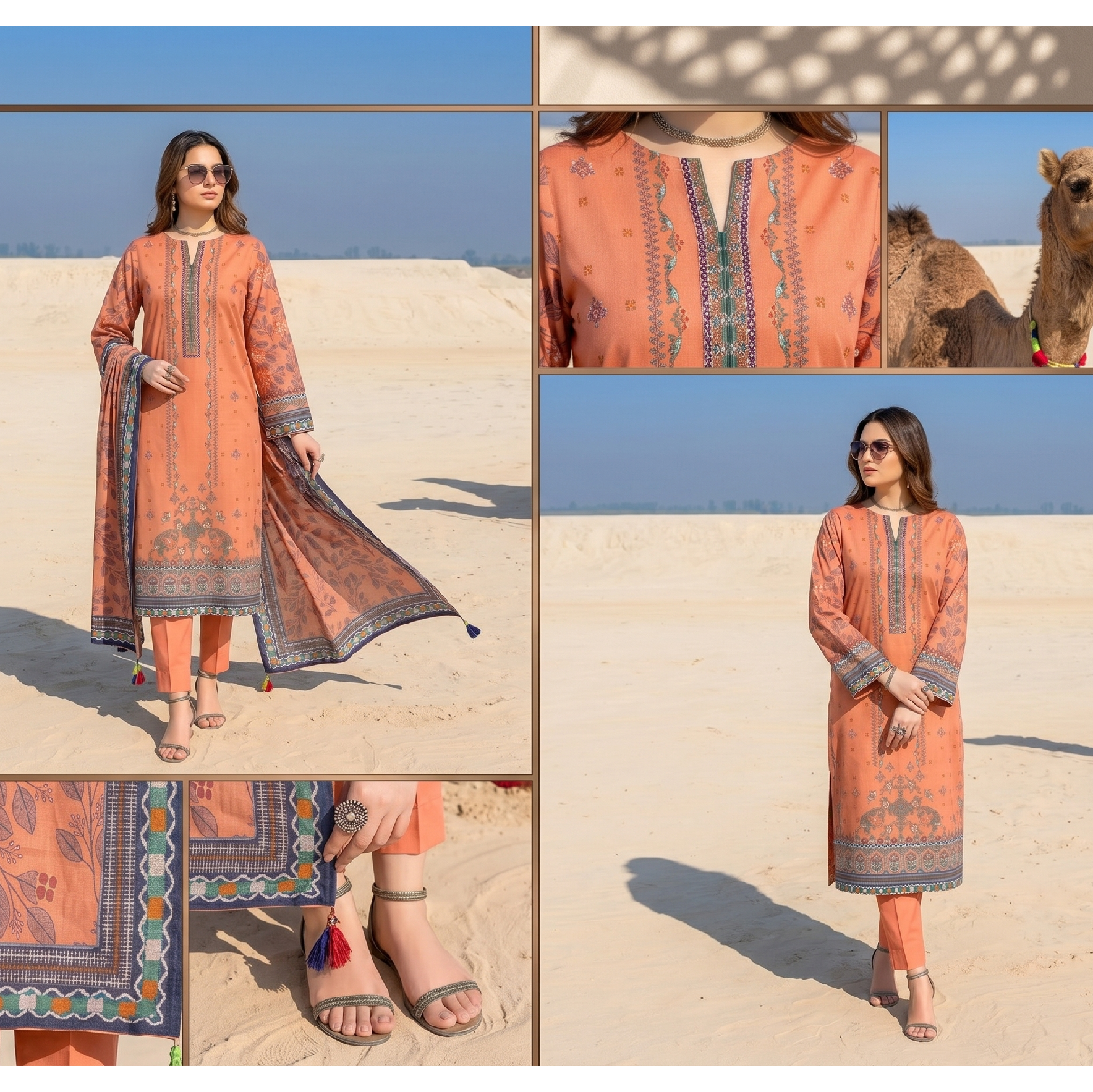 3pc premium lawn collection