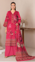 Velora Lawn 3-Piece – Red