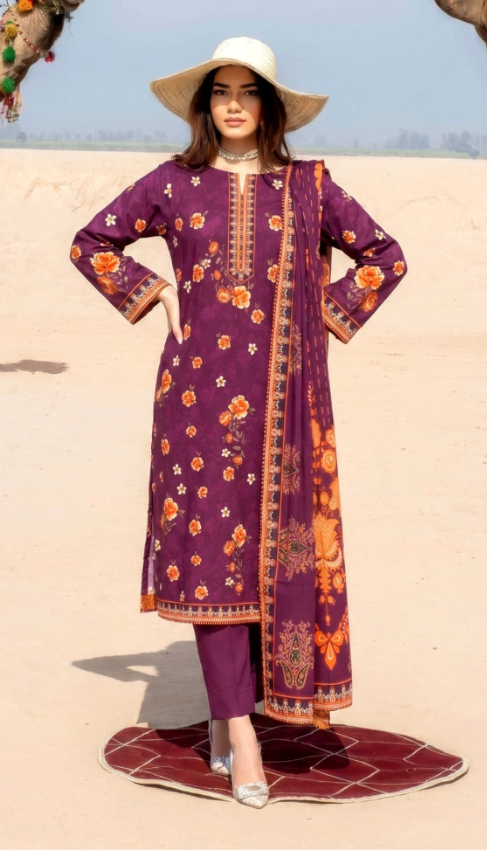 3PC Premium Lawn Collection