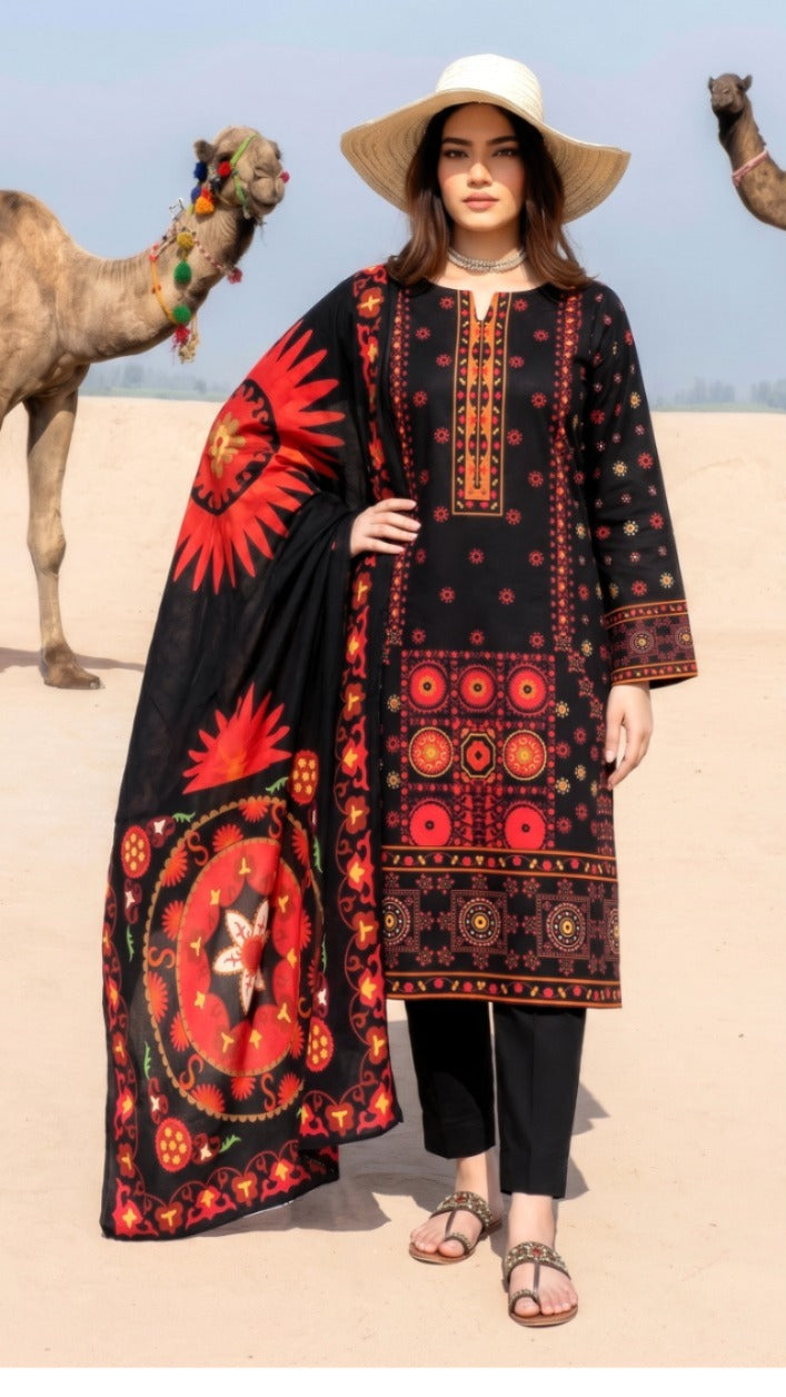 3PC Premium Lawn Collection